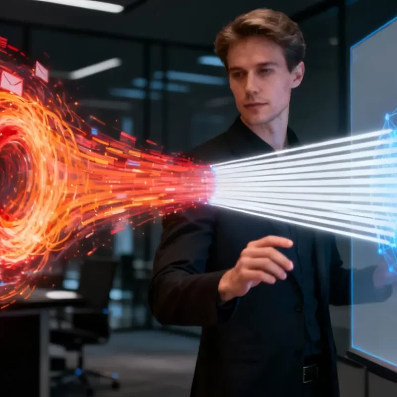 automatizar correo electrónico, clasificar correos automáticamente, organizar bandeja de entrada ia