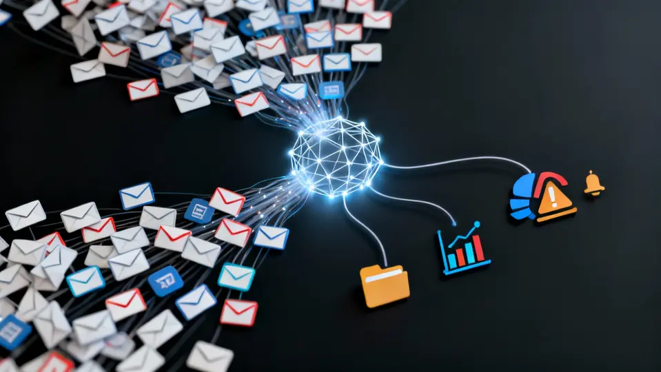 automatizar correo electrónico, clasificar correos automáticamente, organizar bandeja de entrada ia