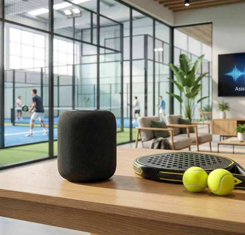asistente de voz gimnasios