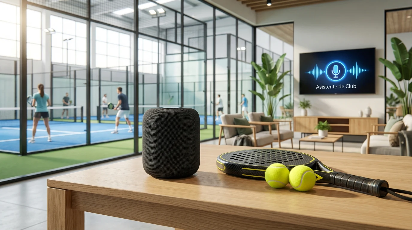 asistente de voz gimnasios