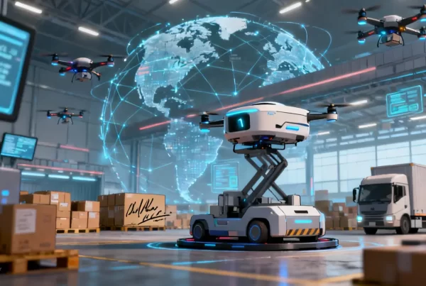 ia logística automatización transporte