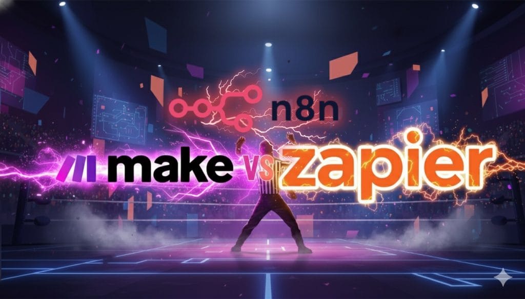 cual es mejor make o n8n
