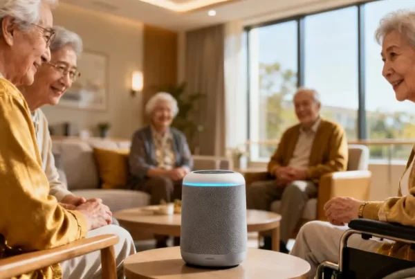 asistente de voz residencias mayores comunicacion