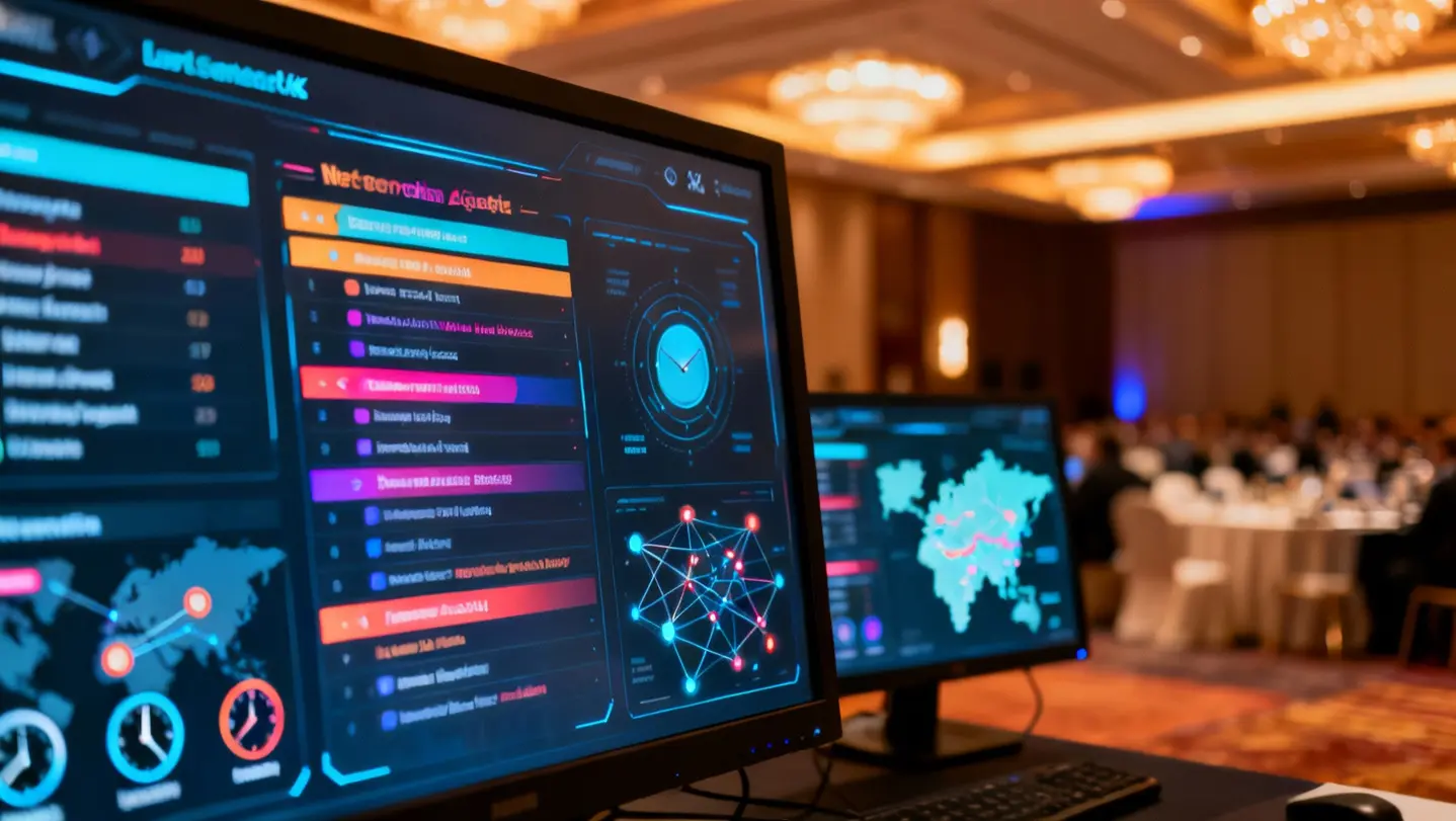 chatbot eventos congresos agenda ponentes networking