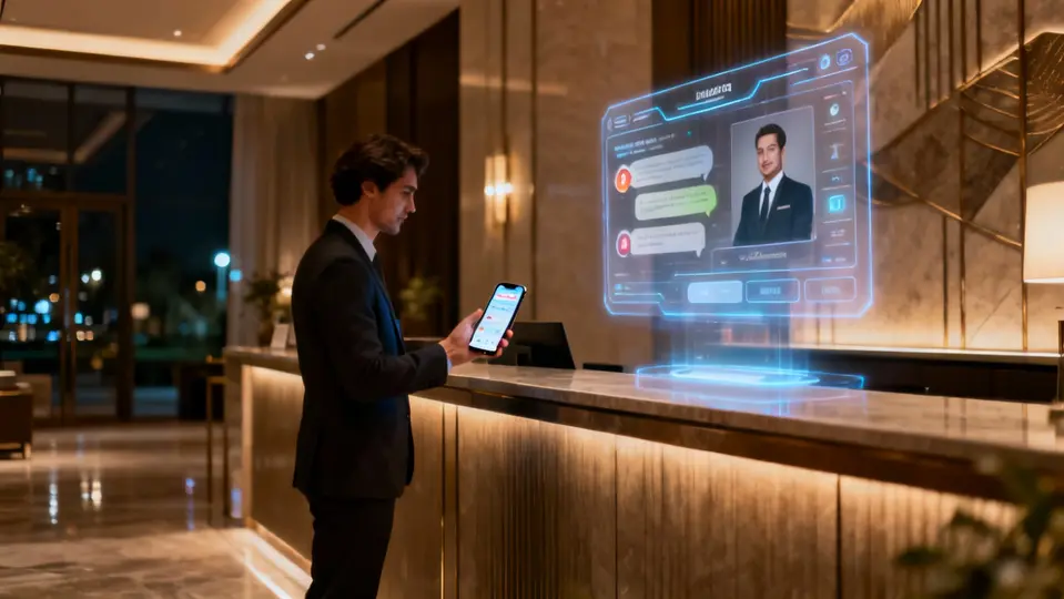 chatbot para hoteles, ia para sector hotelero, chatbot whatsapp hotel
