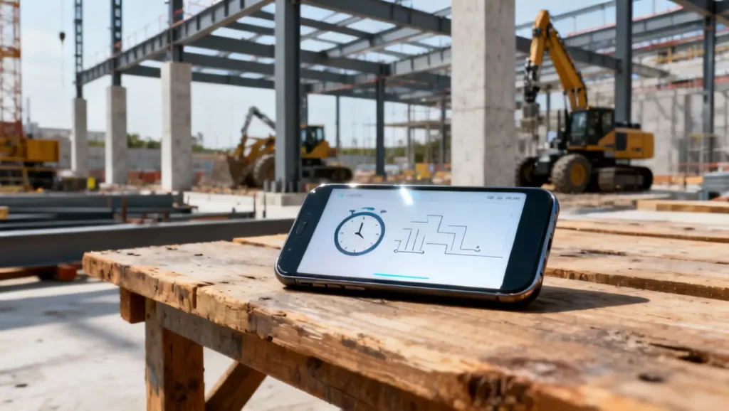 automizar fichaje obras constructoras
