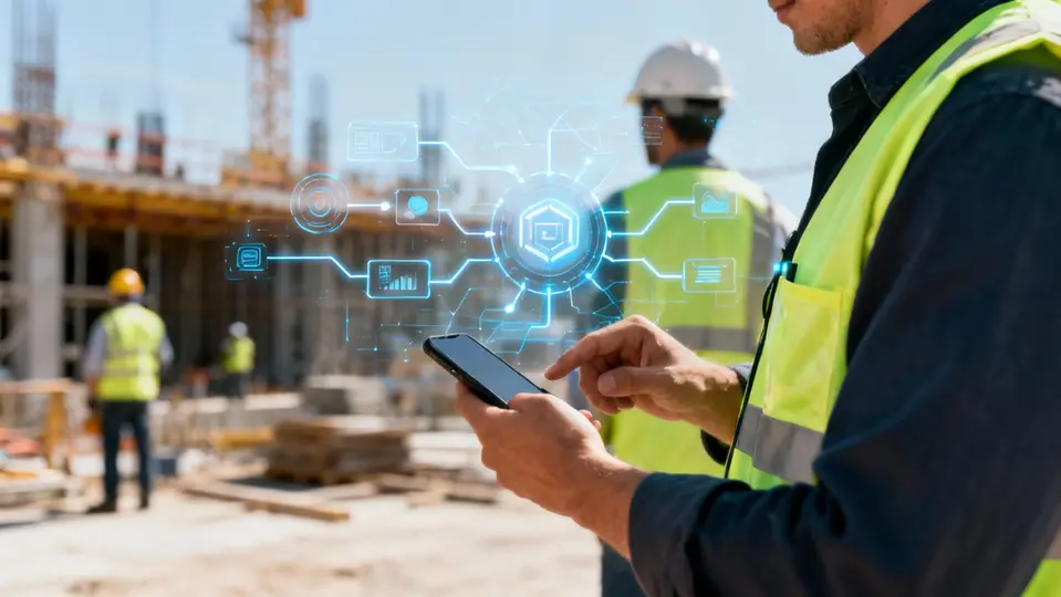 automatizar partes de horas, fichaje en obras, ia para constructoras