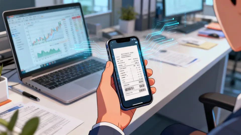 automatizar reporte de gastos, ocr para tickets, ia para notas de gastos