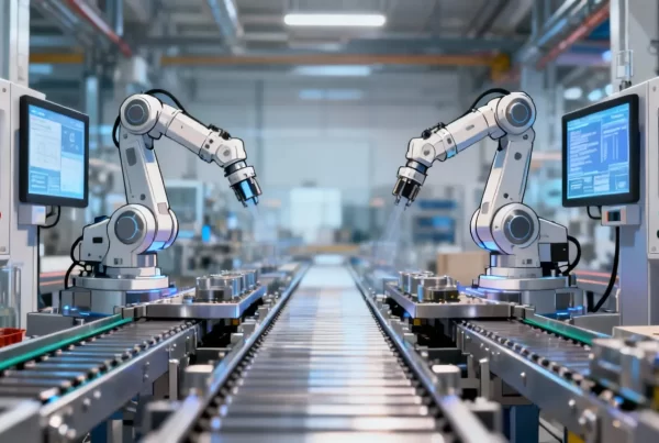 ia pequeña industria fábricas automatización