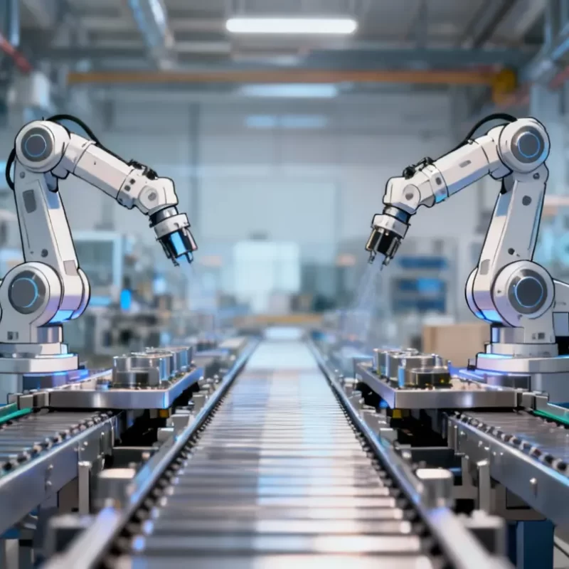 ia pequeña industria fábricas automatización