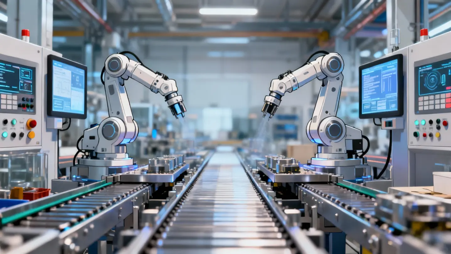 ia pequeña industria fábricas automatización