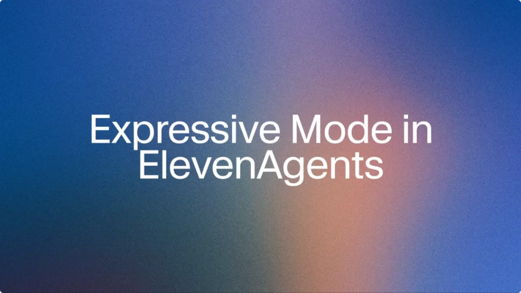 modo expresivo elevenlabs