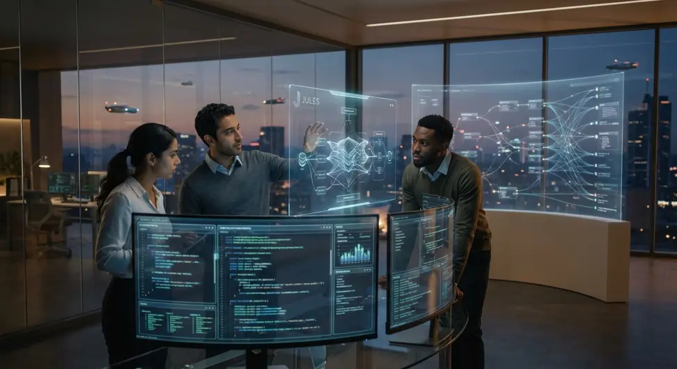 google jules, agente ia programación, automatizar github, ia para desarrolladores