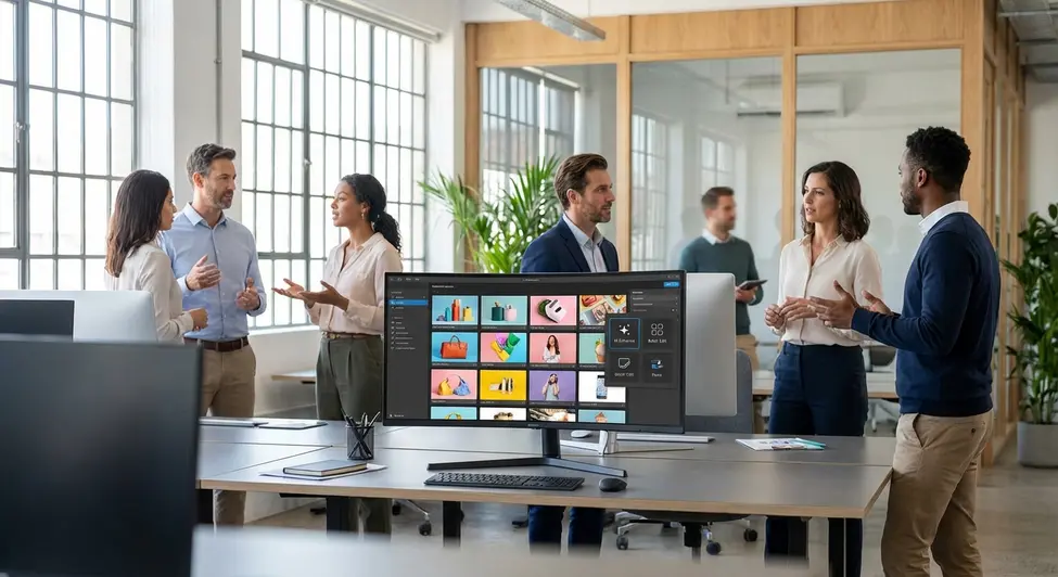 edición fotos ecommerce, ia fotografía producto, fondo blanco ia, automatizar catálogo