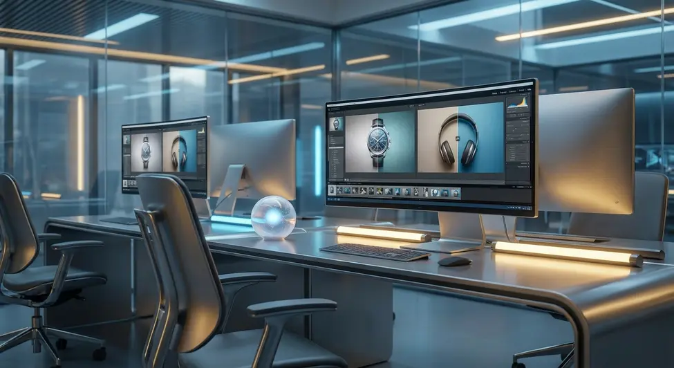 edición fotos ecommerce, ia fotografía producto, fondo blanco ia, automatizar catálogo