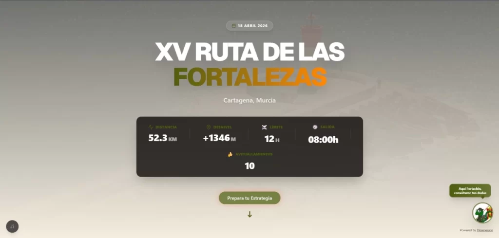 ruta de las fortalezas 2026