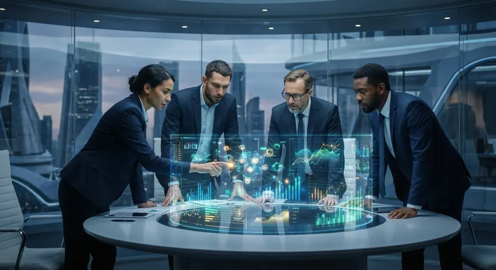 análisis predictivo, business intelligence ia, predicción ventas, toma decisiones datos