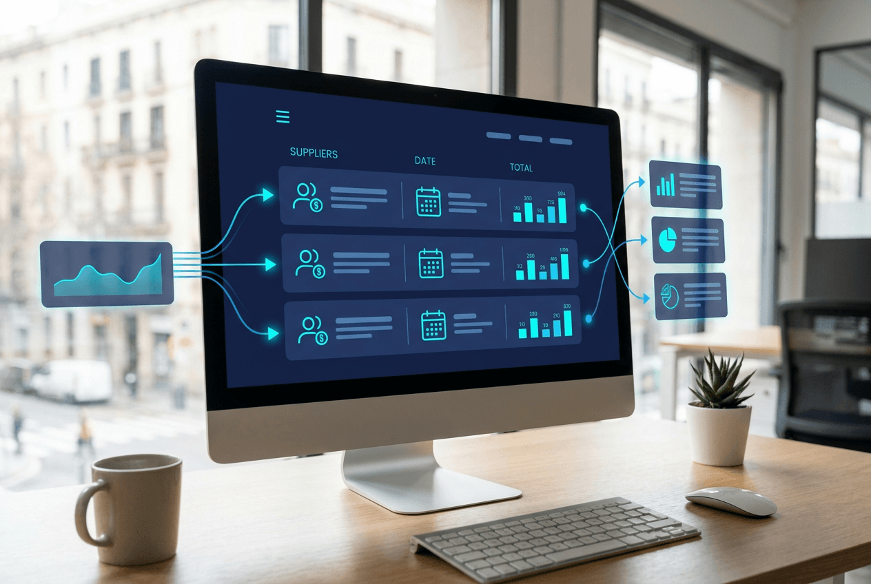 Extraer datos de facturas y volcarlos al ERP y la contabilidad de forma automática
