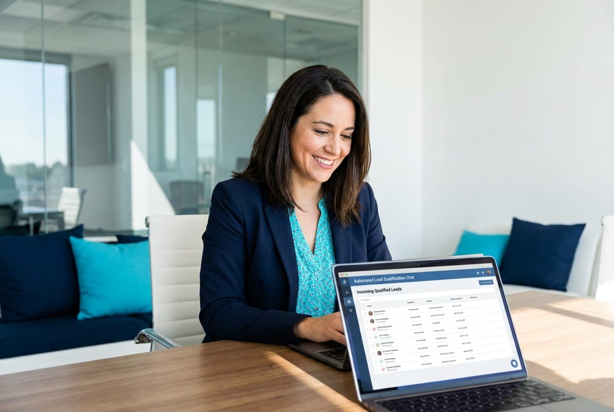 Cualificación automática de leads con IA en un CRM